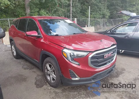 2019 GMC Terrain Sle из США, поврежденный, VIN 3GKALMEV0KL261940